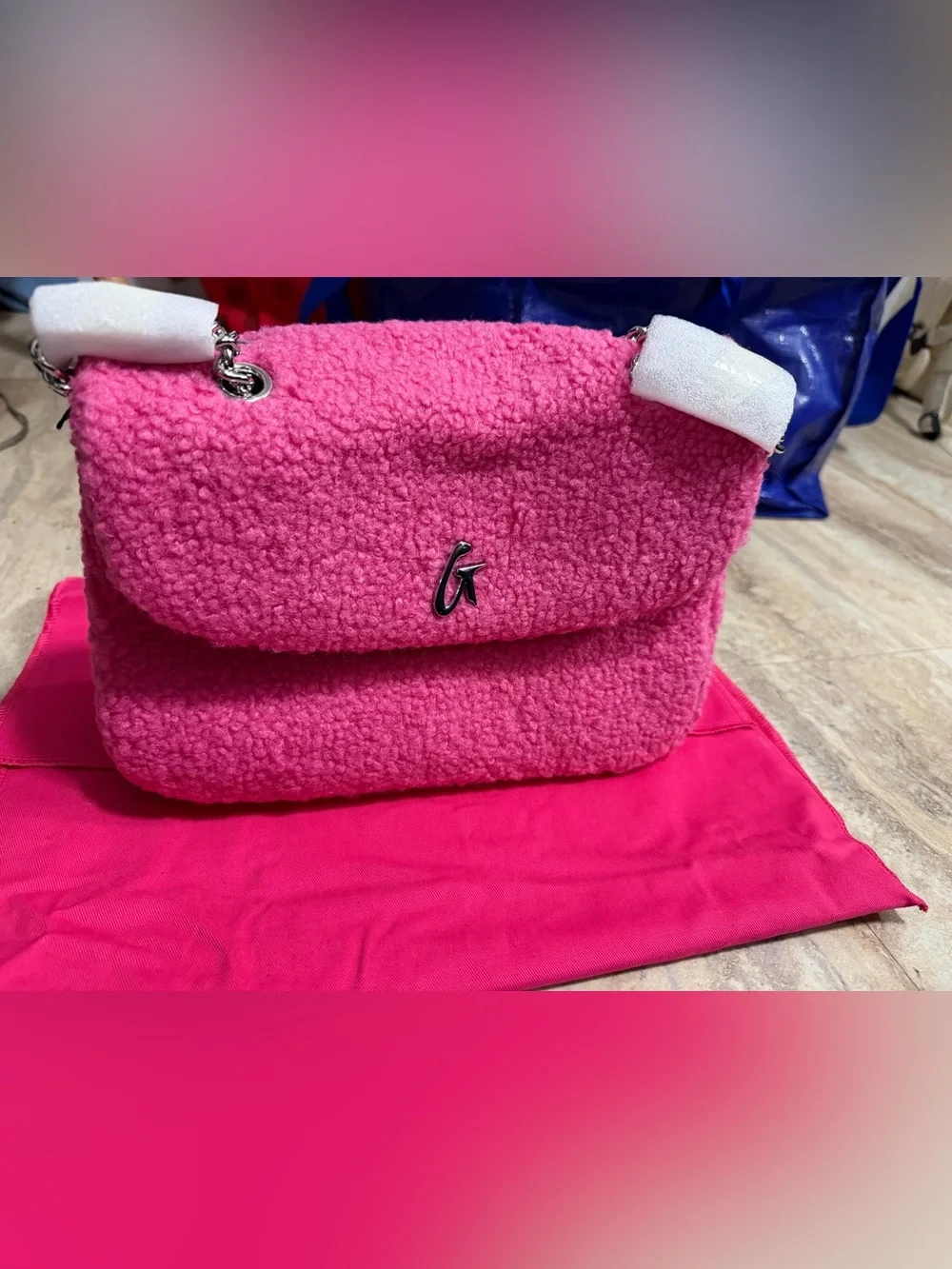 Medium Glamaholic Teddy Bag